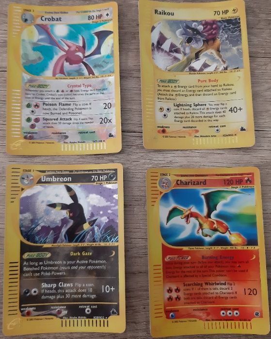 Cartas Pokemon (RARAS)