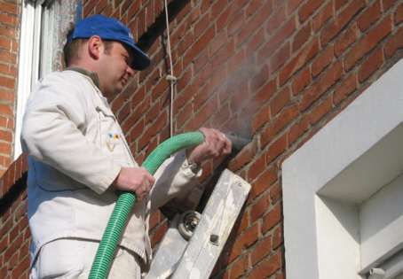 Ocieplenie granulatem wełny stropodachu, poddasza, dachu, Ekofiber