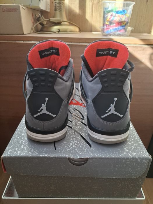 Air Jordan 4 Retro Infrared Оригинал nike kobe lebron ja