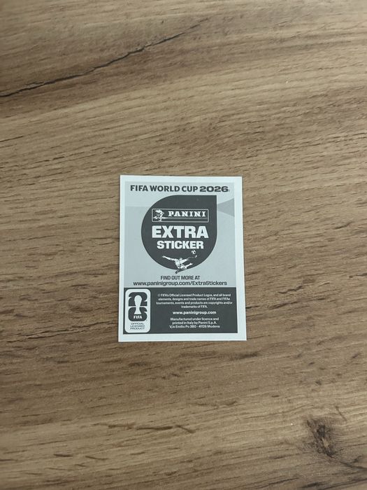EXTRA STICKER - Messi base