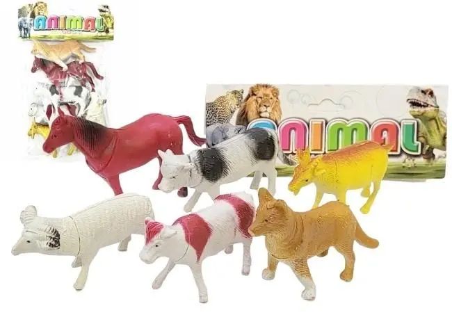 Figurki Zwierzeta Na Wsi. Merkpol. Nowy Produkt
