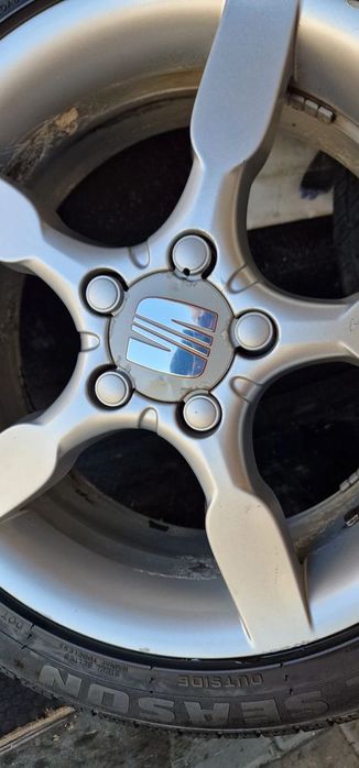 alufelgi+opony 17 5x112 et54 seat leon ii altea toledo iii