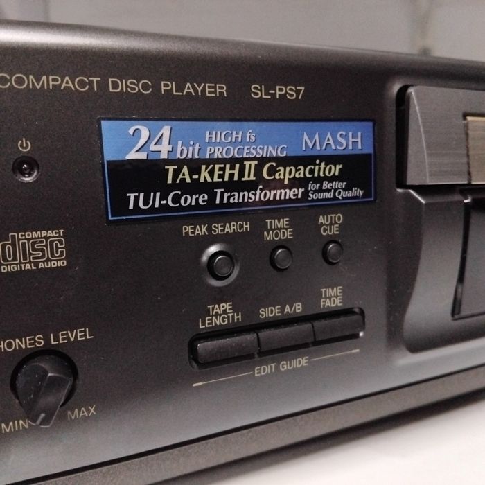 TECHNICS leitor de cd SL-PS7