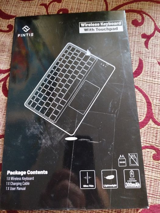 клавіатури Fintie з вбудованим тачпадом (Wireless Keyboard With Touchpad)
