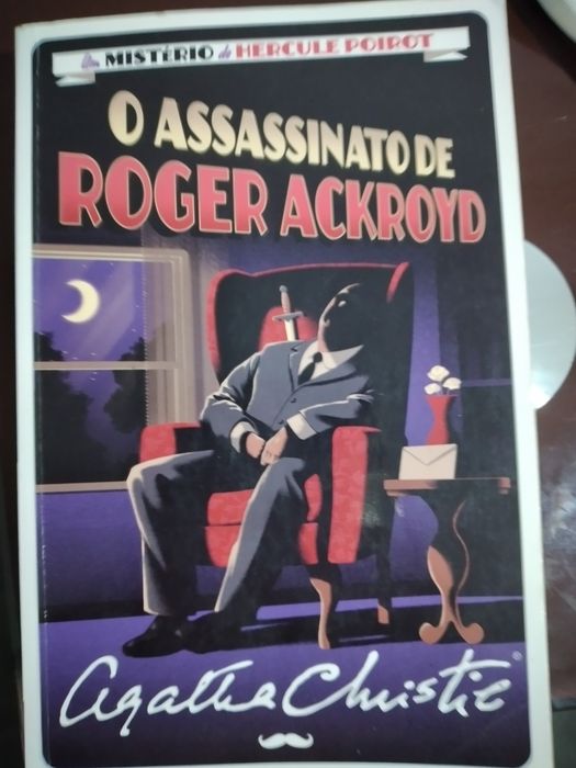 Livro o assassinato de Roger Ackroyd