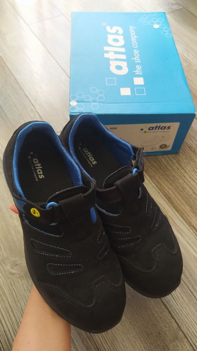Obuwie robocze sandały Atlas r. 40, metalowy podnosek