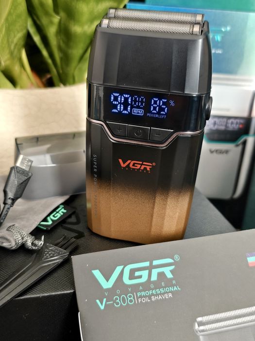 Професійний шейвер бритва vgr 308  бороди голови бритья ОРИГІНАЛ