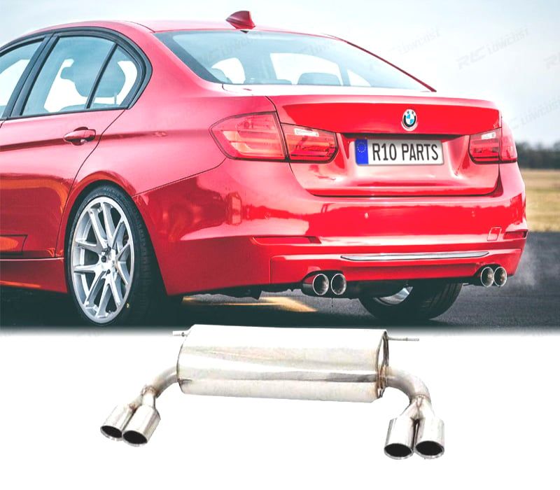 PANELA ESCAPE BMW F30 F31 328 LOOK M DUPLA SAÍDA