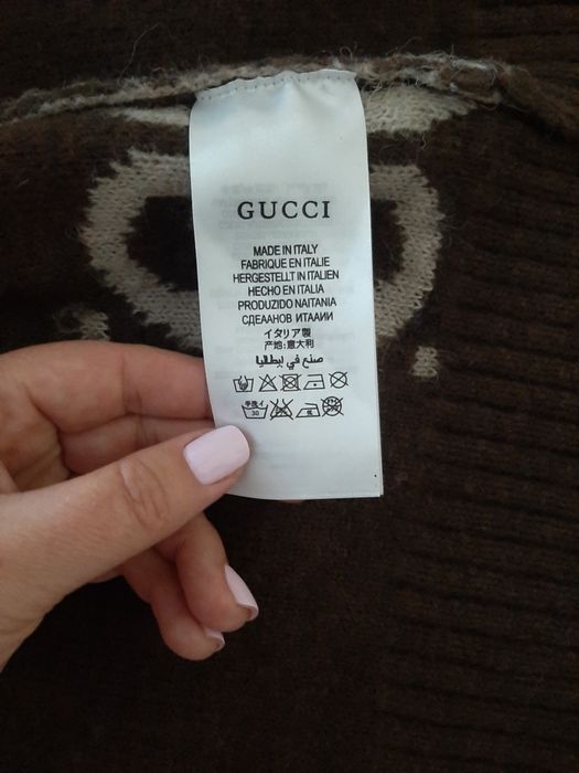 Кардиган gucci оверсайз