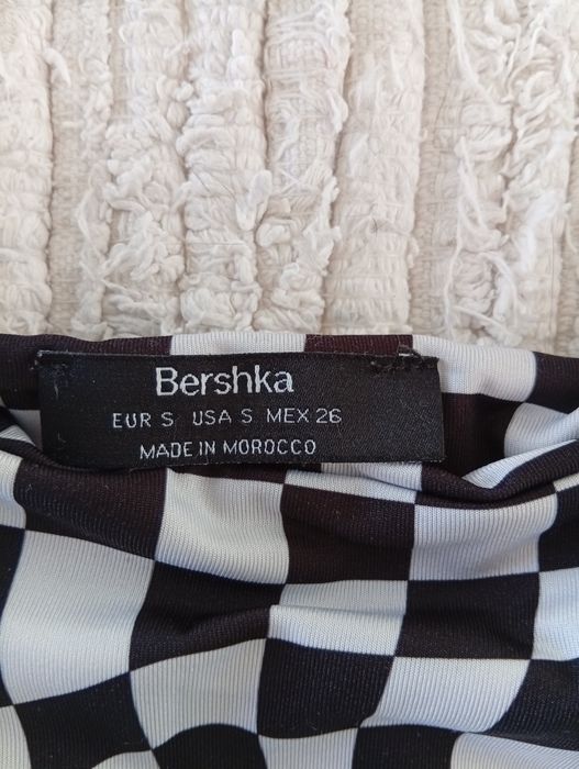 Top S licra Bershka