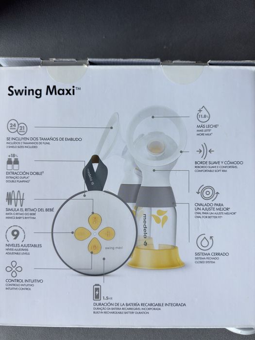 Medela Extractor de leite eléctrico Swing Maxi Flex, dupla