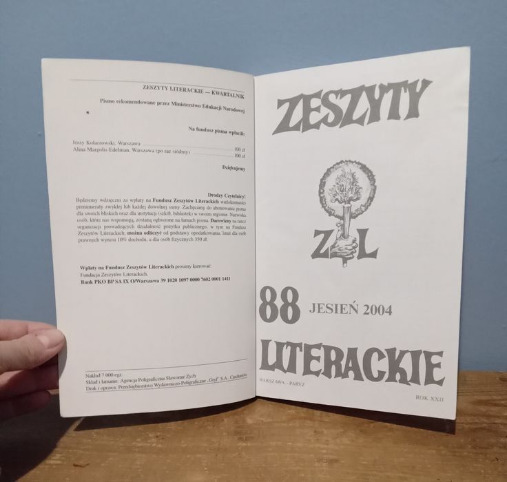 Zeszyty Literackie 88 4/2004 - Jacek Kuroń