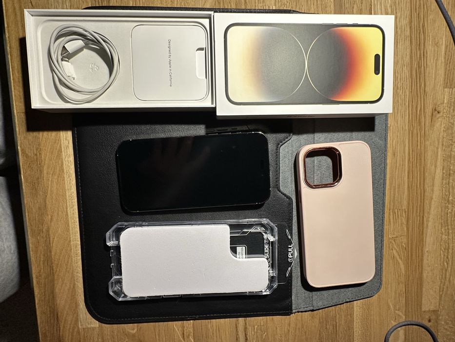 Iphone 14 Pro Max 128 GB Gold, bateria 100%