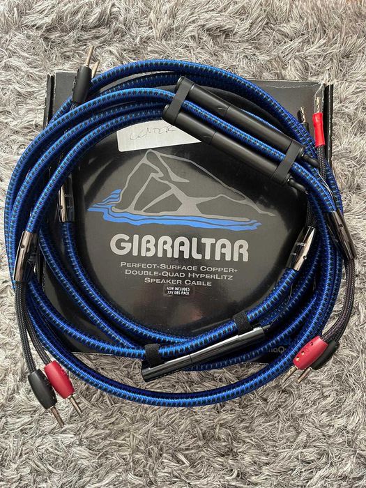 Audioquest Gibraltar 2x2,5 m DBS 72 V topowy nowy za 1/4 ceny!