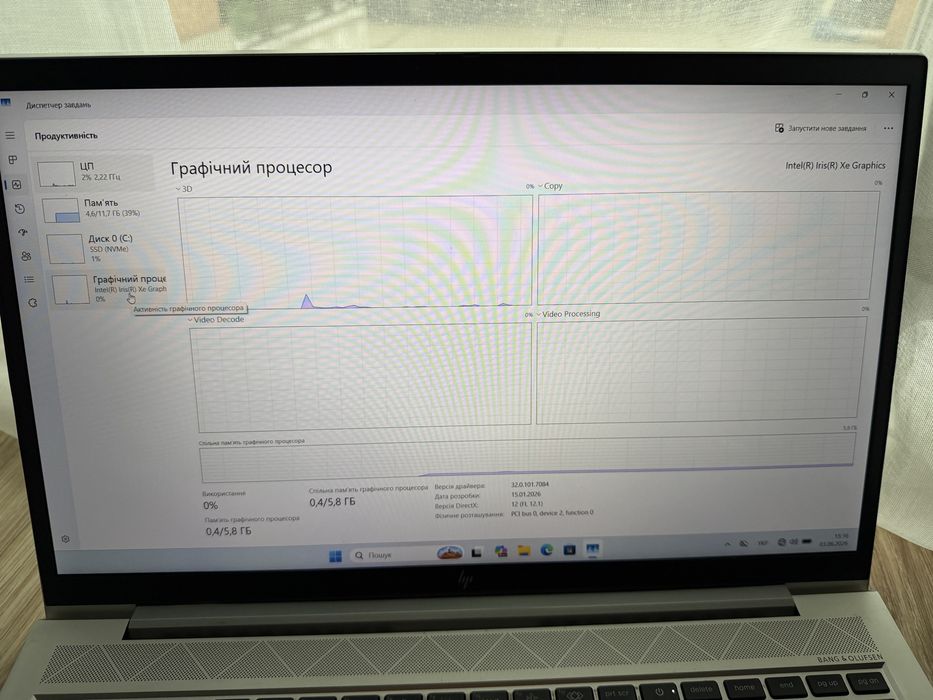 Ноутбук HP 850 G8 i7-1165G7
