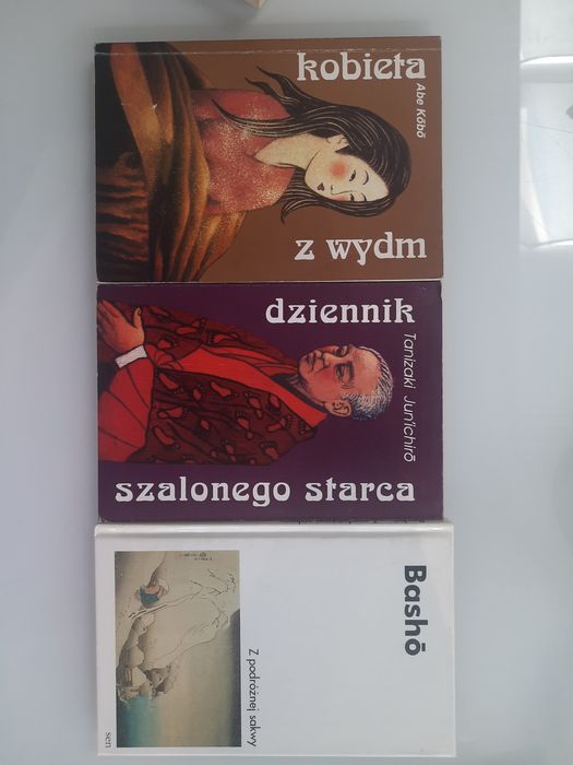 Kōbō " Kobieta z wydm" Junichirō " Dziennik szalonego starca" Bashō" Z podróżnej sakwy"