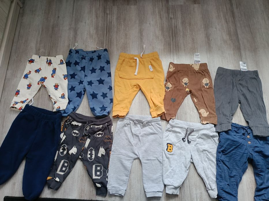 Paka rzeczy dla chłopca 74 hm Reserved smyk