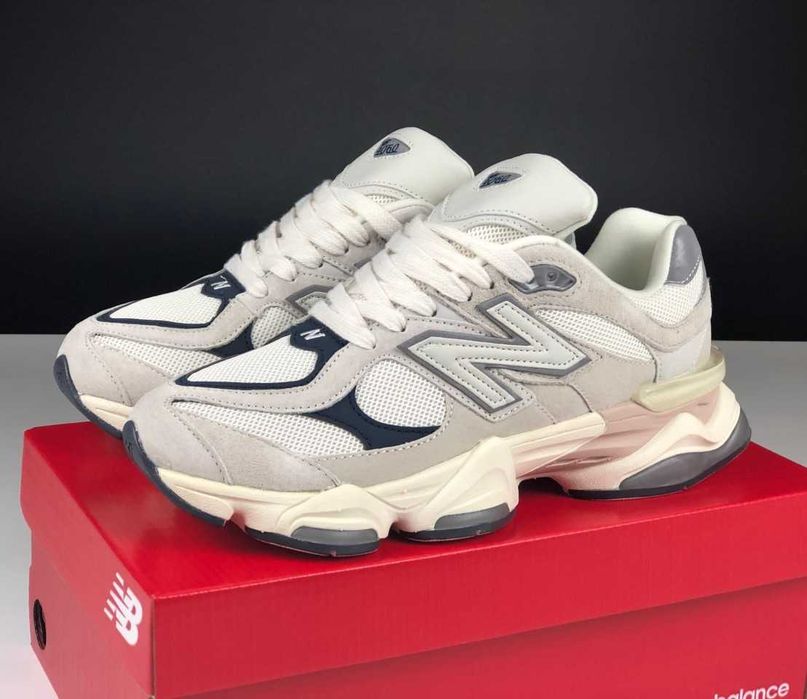 !SALE! New Balance 9060 Beige Grey Premium 36 37 38 39 40 41 42 43 44 45 замшеві