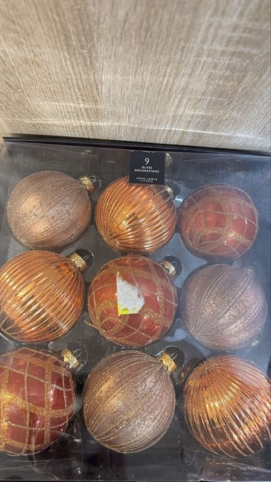 Bombki szklane John Lewis