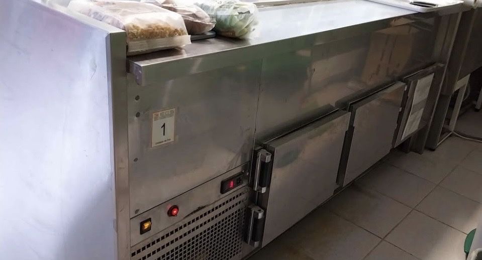 Vitrine horizontal refrigerada