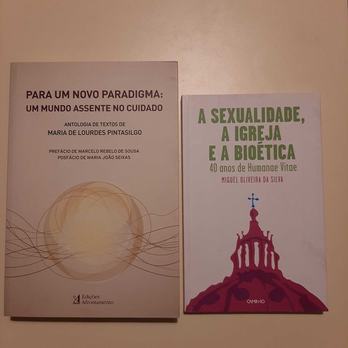 Vendo livros de autores de língua portuguesa sobre religião