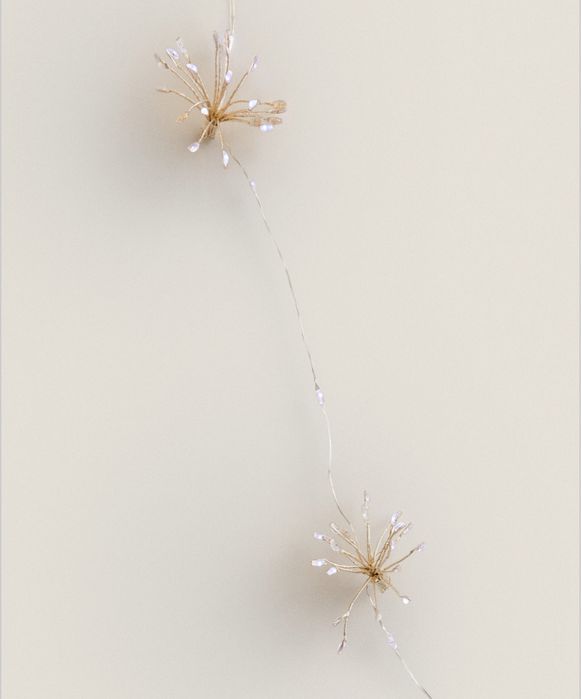 Grinalda Decorativa Luzes Led Zara Home NOVO