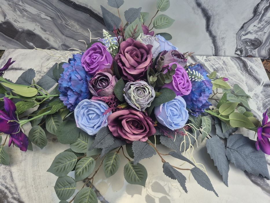 Komplet wiązanek nagrobnych