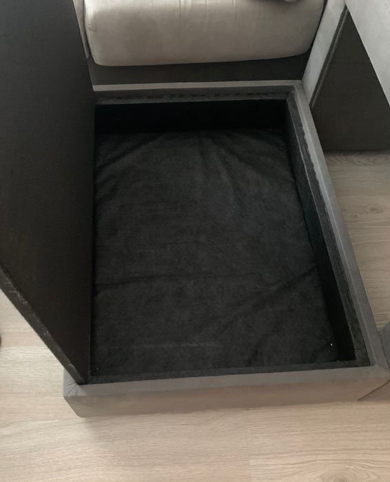 Semi-Novo:Sofá Chaise Lougue, Diferenciado,Super Confortável. N é Ikea