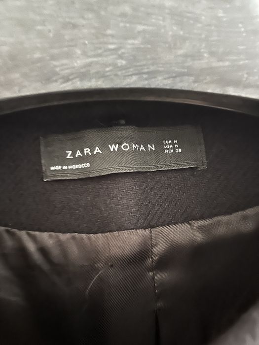 Casaco Zara com gola de pêlo