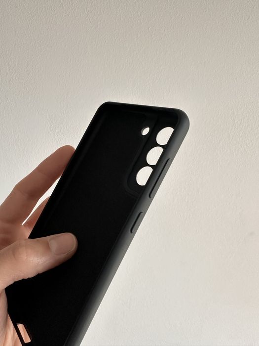 Etui Silicon czarne do SAMSUNG GALAXY S21 FE