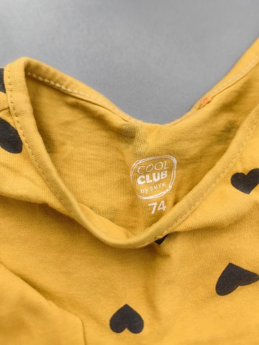 Zestaw 3x bluzka sukienka tunika r. 74 | Cool Club, So Cute, Fred & Fl