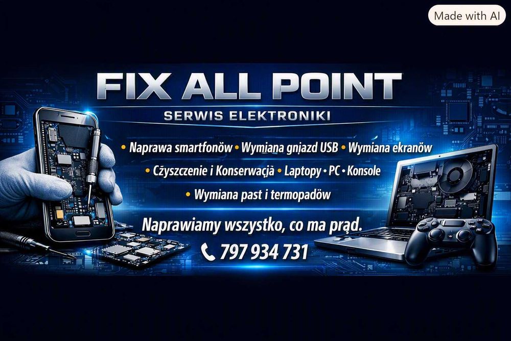 Naprawa telefonów Gdańsk • Wymiana gniazd USB-C, ekranów, baterii | Serwis