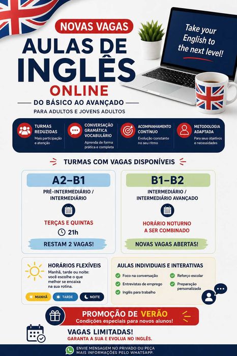Aulas de Inglês Online - Teacher Danny