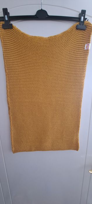 Komin na zimę kolor miodowy