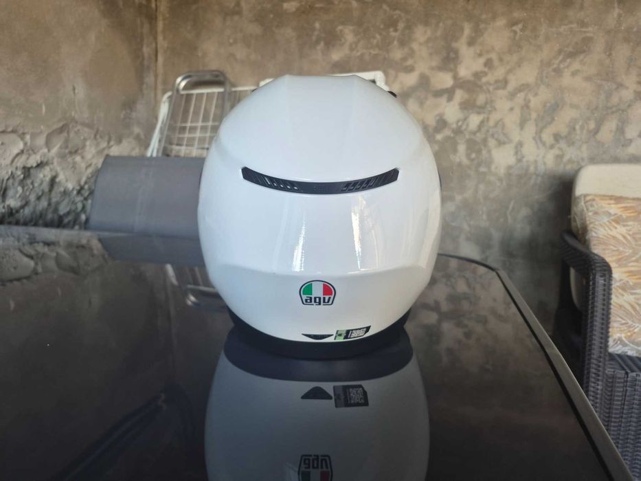 Capacete Integral AGV K3 Mono White