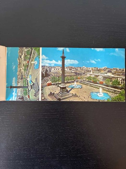 Livreto Vintage Postais Desdobráveis "Greetings from London" Anos 50/60