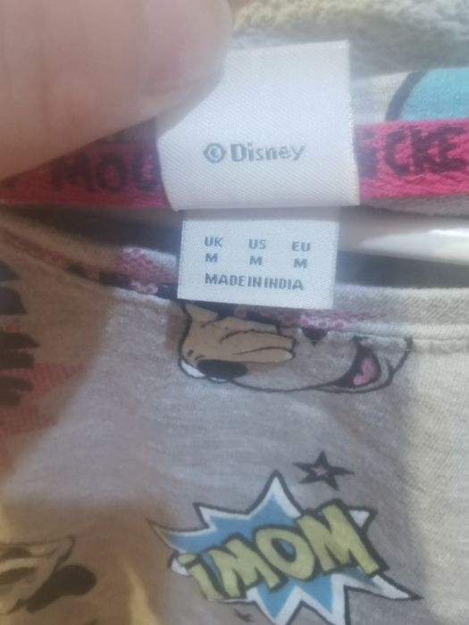 Krótka damska bluza z Myszką Miki oversize rozmiar M