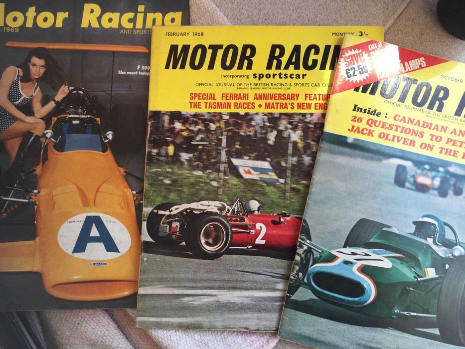 revista Motor racing anos 60