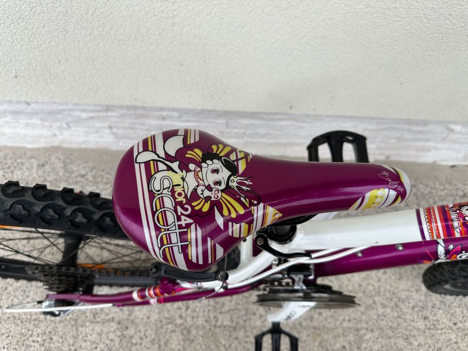 Rower SCOTT CONTESSA - koła 24, aluminiowy, amortyzacja, Shimano