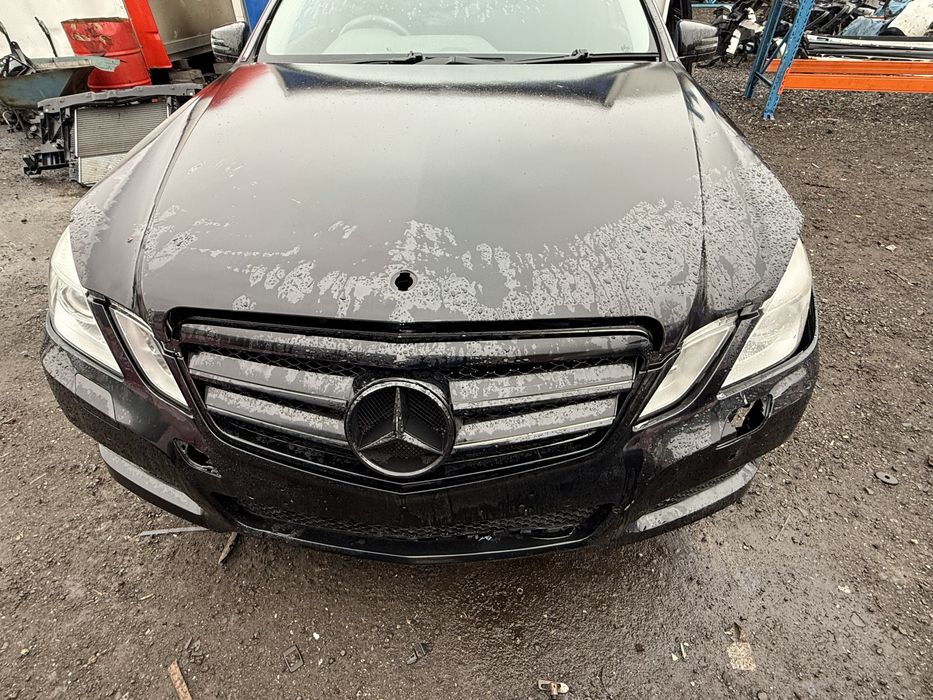 Mercedes w212 przed lift Przód Kompletny Maska Zderzak Błotnik