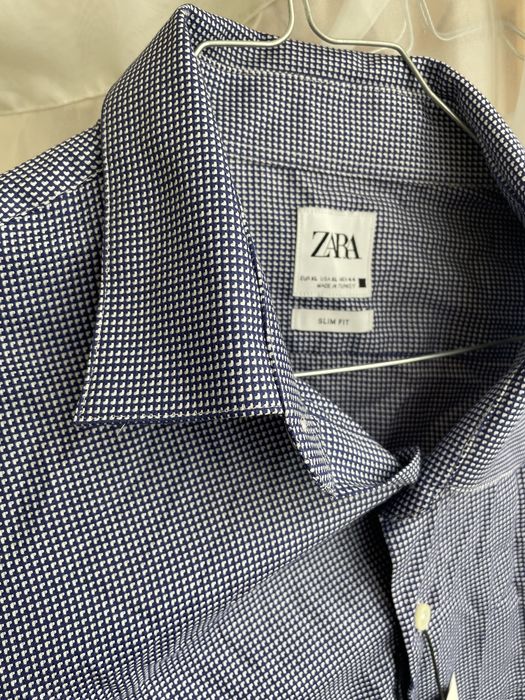 Camisa homem Zara Slim Fit XL NOVA COM ETIQUETA