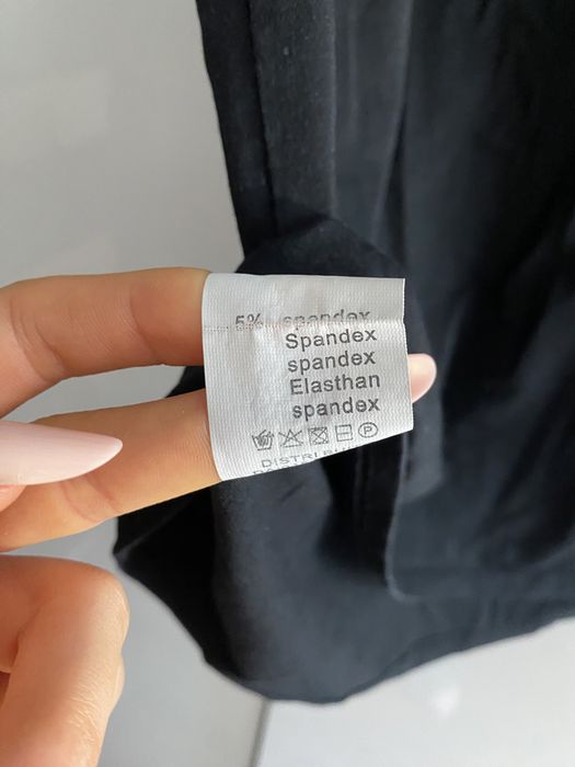 Długa bluzka bez rękawów bokserka tunika z czaszką i kryształkami