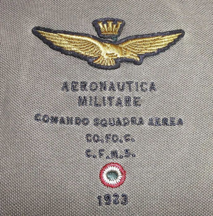 Aeronautica Militare - Oryginalna koszulka POLO - Rozmiar M / L - OKAZJA!