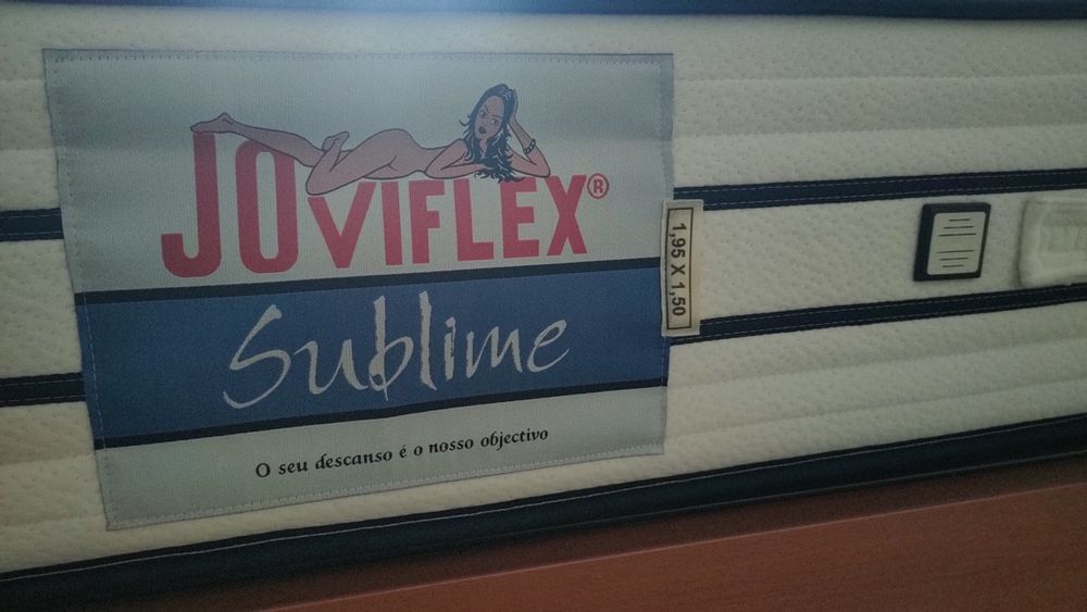 Colchão Viscoelástico Joviflex Sublime 1,95x1,50 com estrado