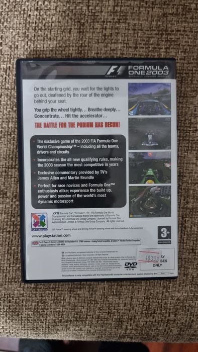 Formula One 2003 PS2 Promo
