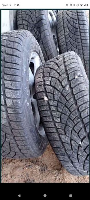 Alufelgi peugeot z oponami 5x108