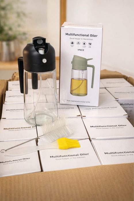 Pulverizador de Óleo Multifuncional spray  garrafa para cocina o BBQ