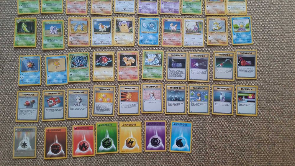 Cartas Pokémon Base Set WOTC - Português Mint / Near Mint - Comuns & Incomuns