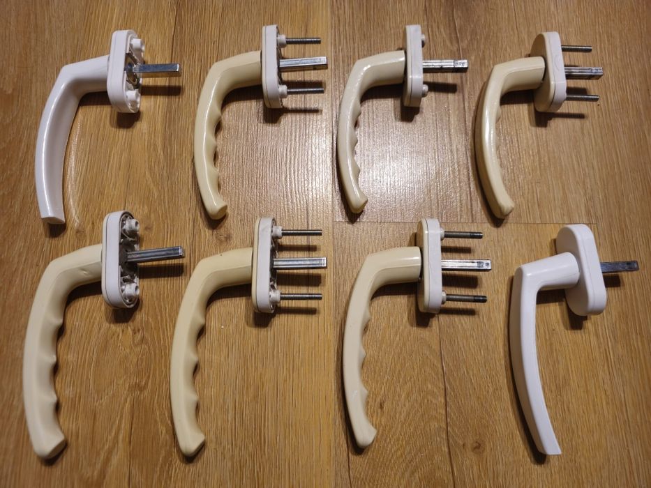 Używane klamki do okien