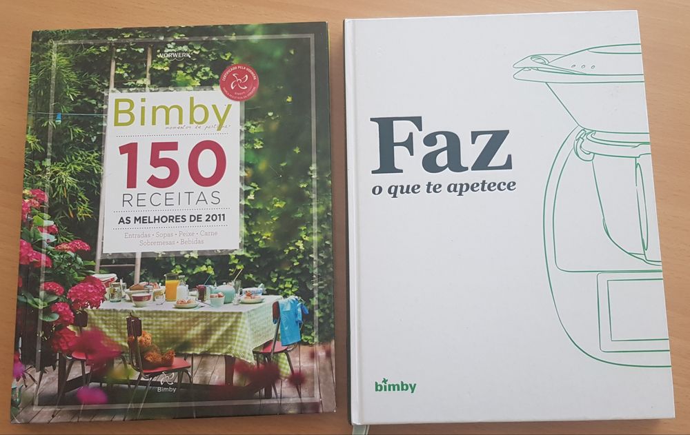 Livro Faz o que te Apetece Bimby e 150 receitas as melhores de 2011.